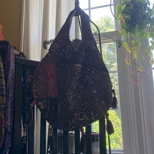 Beautiful mixed media bag